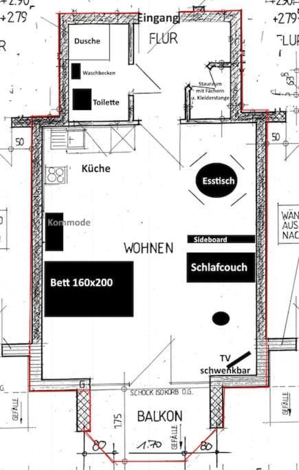 Gemuetliches Ferienapartment Mit Optionaler E-Ladesaeule Eichenzell Kültér fotó
